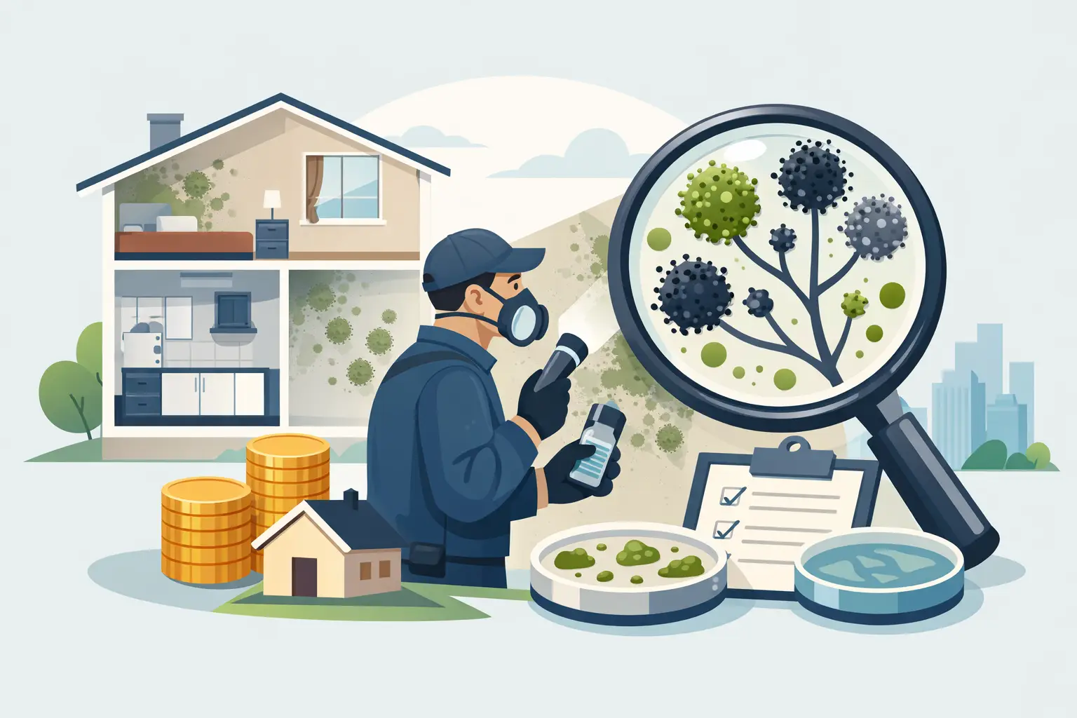 Mold Inspection and Testing Cost in NJ