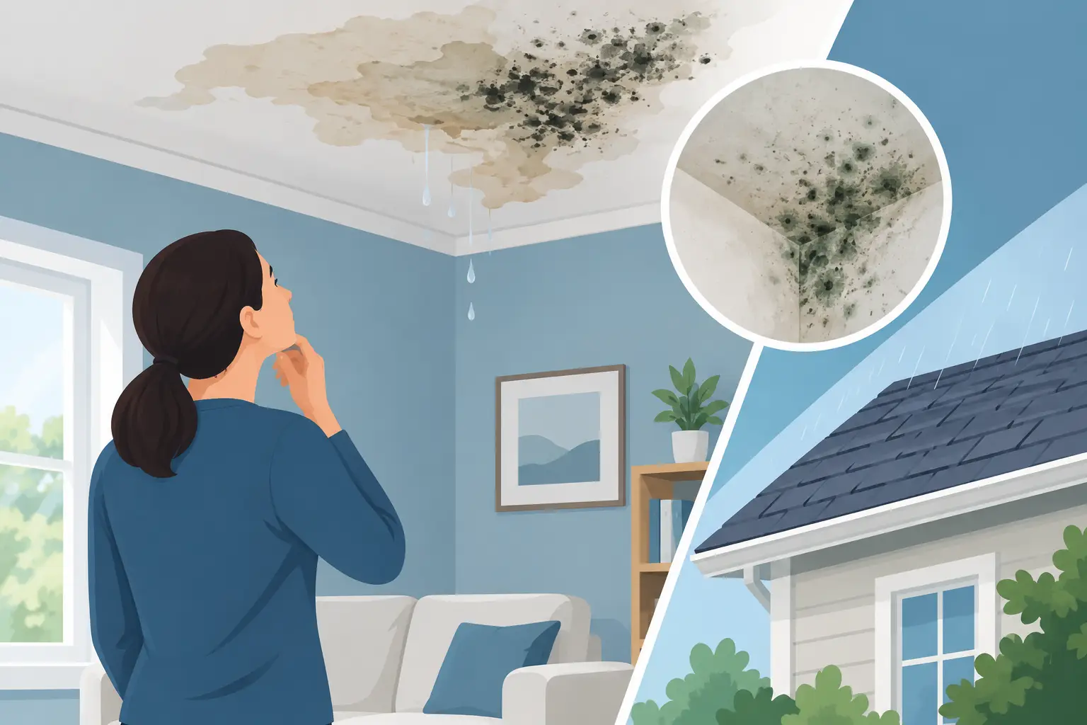 Top Roof Leak Mold Signs Homeowners Shouldn’t Ignore