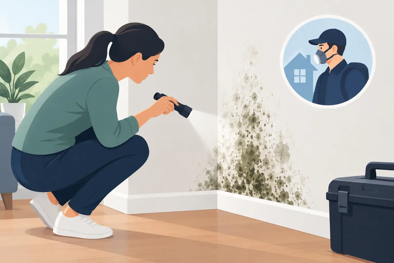 Hidden Mold Discovery: When to Call a Pro